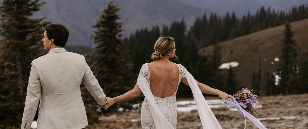 Storytelling Kananaskis adventure elopement photographed by Kananaskis elopement photographer Danielle Boulger Photography for adventurous and intimate elopements