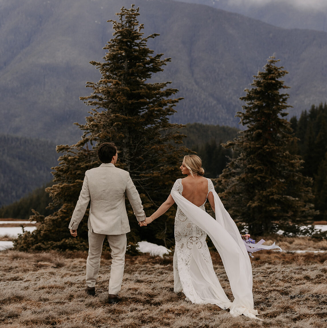 Storytelling Kananaskis adventure elopement photographed by Kananaskis elopement photographer Danielle Boulger Photography for adventurous and intimate elopements