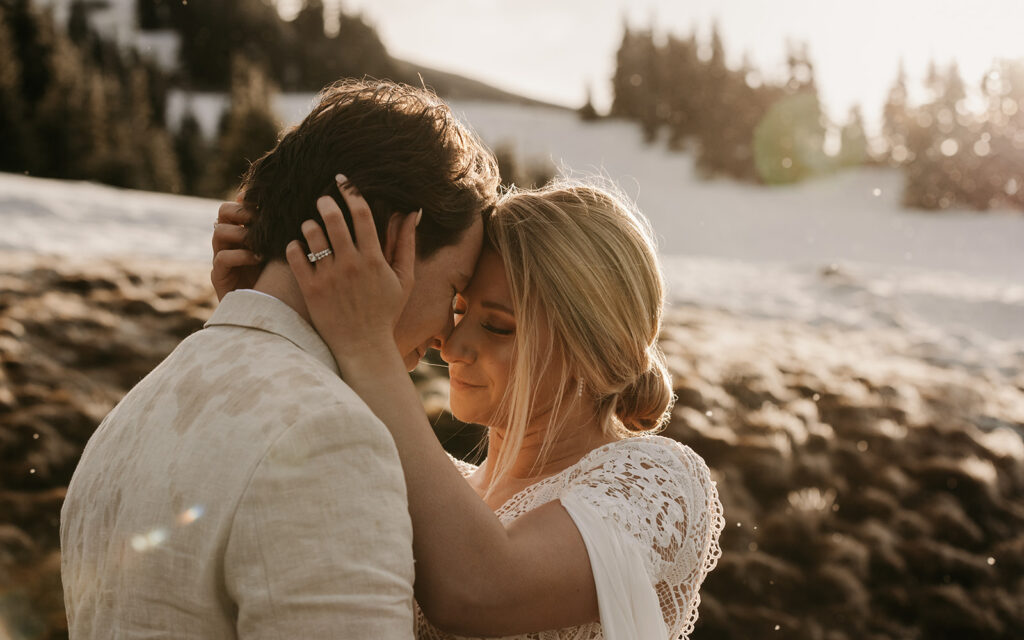 Storytelling Kananaskis adventure elopement photographed by Kananaskis elopement photographer Danielle Boulger Photography for adventurous and intimate elopements