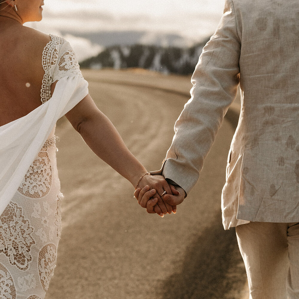 Storytelling Kananaskis adventure elopement photographed by Kananaskis elopement photographer Danielle Boulger Photography for adventurous and intimate elopements