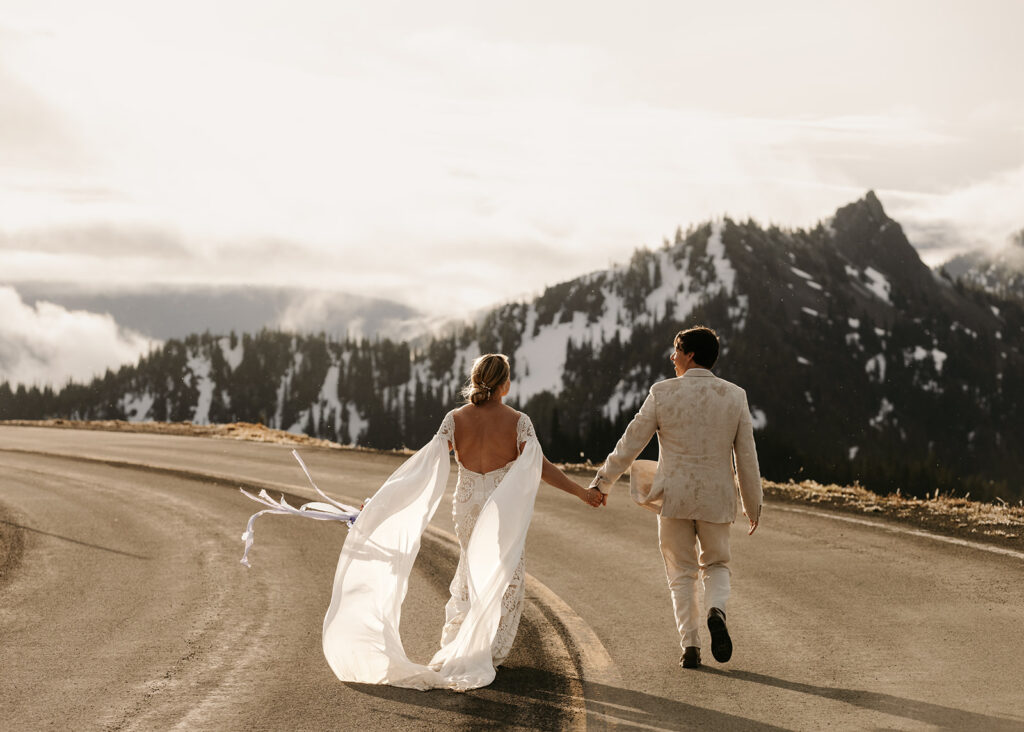 Storytelling Kananaskis adventure elopement photographed by Kananaskis elopement photographer Danielle Boulger Photography for adventurous and intimate elopements