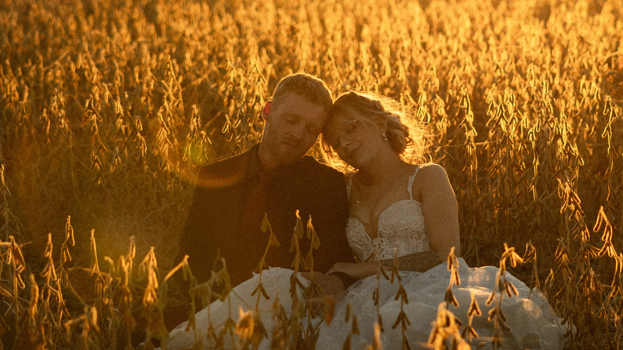 Romantic wedding portrait of bride and groom on Ottawa wedding day photographed by documentary style Ottawa wedding photographer Danielle Boulger Photography